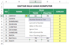 Maybe you would like to learn more about one of these? 5 Cara Memperbaiki Number Stored As Text Di Excel