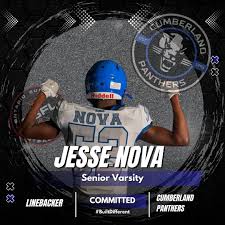 🏈✨ Big News, Panther Nation! ✨🏈 We are thrilled to announce that Jesse  Nova has officially committed to the Cumberland Panthers for the 2025 OSFL  Varsity season! 💙🐾 Welcome to the Panther