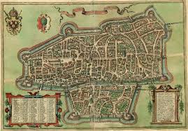 Der landkreis augsburg umschließt die stadt augsburg von allen seiten außer von osten. Historische Karte Augsburg 1572 Historische Karten Stadtplan Bayerische Staatsbibliothek