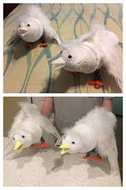 Bird Woman Mary Poppins Bird Puppets I Made For Mary Poppins Bird Woman Scene Mary Poppins Puppetry Bird Puppet