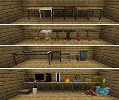 (working television, pc, chairs, printer. Decoration And Furniture Mod Para Minecraft 1 16 4 Y 1 16 5 Minecrafteo