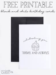 Search for printable birthday cards with us. Free Printable Black And White Birthday Cards Print Pretty Cards
