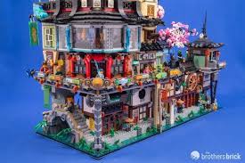 Lego S Ninjago City Is Expanding With 70657 Ninjago City Docks Review The Brothers Brick Lego Ninjago City Legos Lego Projects