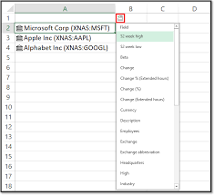 Ilx all of the major indices were down. Add Real Time Stock Prices And Metrics To Excel Thespreadsheetguru