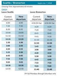 Departing port orchard for bremerton. Bainbridge Bremerton Ferry Schedules To Shift For Colman Dock Renovation In Seattle The Seattle Times