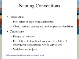 The specific reason cited by the docs for lower case convention : Data Types And Expressions Ppt Download