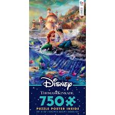 Maybe you would like to learn more about one of these? Ceaco Thomas Kinkade Disney The Little Mermaid 750 Piece Jigsaw Puzzle Walmart Com Walmart Com