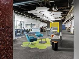 4 Tech And Finance Companies Rock Out At The Office Office Interior Design Office Interiors Interior Design