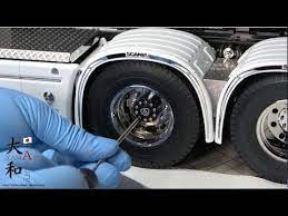 upgrade to aluminum wheel 1 14 tamiya scania r620 4k youtube タミヤ rcトラック ホイール