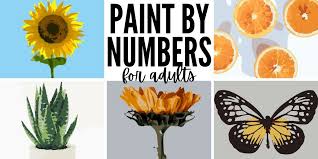 With this color number game, you will not have to worry about holding a. Free Paint By Numbers For Adults With Color Key Originalmom