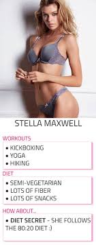 Elsa hosk panties & legs. Stella Maxwell Diet And Exercise Routine Rachael Attard