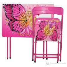 Barbie Mariposa Yazi Tahtali Masa Sandalye Seti Fiyati