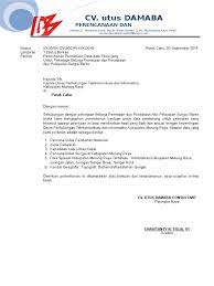 Surat ini pun biasa dibuat untuk keperluan lembaga pemerintahan, instansi perusahaan, dan lembaga formal lainnya. Contoh Surat Permohonan Permintaan Data