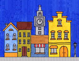 How To Draw A City Art Projects For Kids Learn to draw a downtown city scape the easy way. how to draw a city art projects for kids