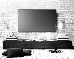 How To Mount A Flat Tv Brick Wall
