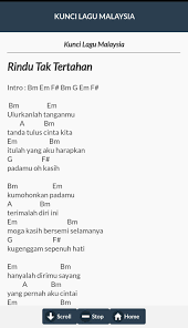 The Key Guitar Lyrics Of Malaysia A Z Pour Android Telechargez L Apk
