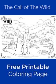 Free Printable Call Of The Wild Coloring Page Callofthewild Thecallofthewild Printablecoloringpage Coloring Pages Call Of The Wild Disney Coloring Pages