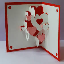 Because valentine, you make my heart pop! supplies for heart pop up cards: Diy I Love You Pop Up Card Google Search Pop Up Cards Heart Pop Up Card Valentine Cards Handmade