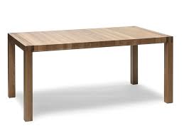 Large solid wood sturdy dining table with 6 chairs. Extending Rectangular Solid Wood Dining Table Chop By Ton Design Michal Riabic