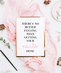 Manicure Print Manicure Poster Nail Print Acrylic Nails Nail Artist Nail Quotes Manicure Quotes Home Nail Salon Nail Salon Decor