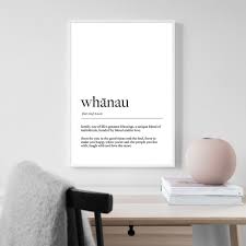 New Zealand Maori Definition Print Minimalist Poster Typography Wall Art Canvas Painting Picture Living Room Home Decorative In 2020 Typography Wall Art Living Room Art Prints Space Wall Art
