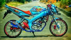 Hanya saja bentuk dari crankcase vixion standar sekarang jika dilihat dari sebelah kiri terlihat berubah desainnya karena adanya fitur tambahan yaitu. Modifikasi Vixion Old Jari Jari Youtube
