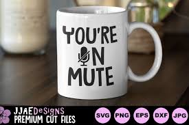 Download You Re On Mute Svg Teacher Svg Distance Learning 1093486 Cut Files Design Bundles