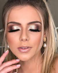 50 Natural Winter Makeup Ideas To Look Cute Fallmakeuplooks Wedding Eye Makeup Prom Makeup For Brown Eyes Stunning Makeup