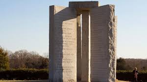 The man who commissioned them to be built, remains anonymous, over 40 years later. Georgia Guidestones Kraftzeitung Net