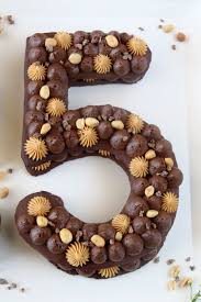 Number Cake Al Cioccolato E Arachidi Torte Di Compleanno Al Cioccolato Cioccolato Dolci