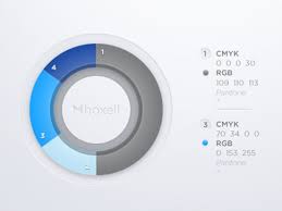 smart chart about colors psd file free download