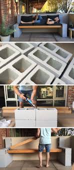 Here S A Video Tutorial That Shows You How To Make Your Own Inexpensive Diy Outdoor Bench Using A Inexpensive Outdoor Furniture Diy Bench Outdoor Diy Backyard