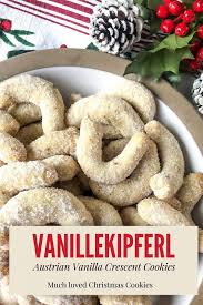 7 christmas cookies that viennese omas bake that you should definitely try and make (oma's recipes included) vienna würstelstand's team says: Recipe For Austrian Vanillekipferl Vanilla Cresent Cookie Gitta S Kitchen