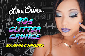 90s Glitter Grunge by Jamie Camiling