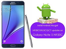 Samsung Galaxy Note 5 Egypt Sm N920c Official Android Nougat