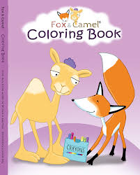 They set out for the river and soon reached its bank. Fox Camel Coloring Book The Adventures Of Fox And Camel