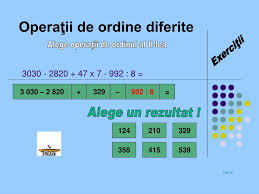 Observăm că ecuația omogenă (5) este o ecuație cu variabile separabile. Ppt Ordinea Efectu Ärii OperaÅ£iilor Powerpoint Presentation Free Download Id 3047777