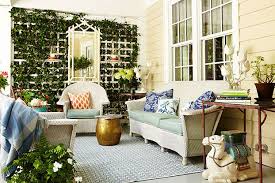 Photo Credit Brie Williams Durden Installed A Mirror On The Porch To Reflect The Greens And Whites From Her Outdoor Rooms Patio Spaces Outdoor Furniture Sets