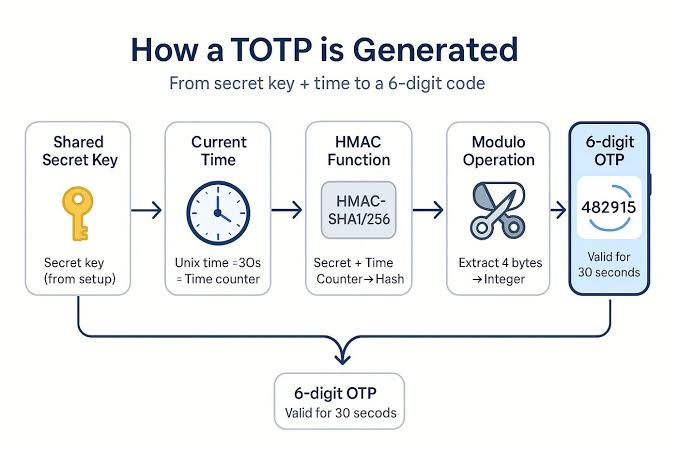 TOTP Demystified: How Time-based One-Time Passwords Secure Your Logins | by Aditya Ramaswamy | Medium
