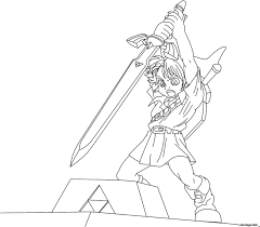 Coloriage Dessin Zelda 7 Dessin Zelda A Imprimer