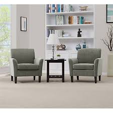 Handy Living Euphrates Flared Arm Herringbone Chair 2 Pk Bjs Wholesale Club In 2020 Armchair Sets How To Clean Furniture Chair And Ottoman Set