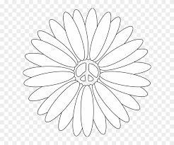 Kristen duke photography colorable bookmarks. Adult Peace Coloring Pages For Kids And Adults Peacepeace Clipart Flower On White Free Transparent Png Clipart Images Download