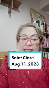Saint Clare of Assisi Feast day #catholicsaints #saintclare #feastdays  #stclareofassisi #assisi