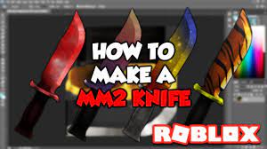 Watch till the end to find out about all the secret knives and codes in. How To Make Your Own Mm2 Knife Roblox Tutorial Youtube