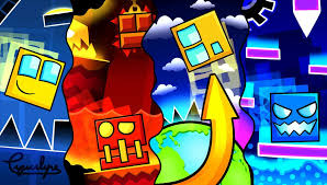 Roses Are Red Violets Are Blue Omae Wa Mou Shindeiru Geometry Dash The Many Versions Of Gd By Piguilipe Deviantart Com On Deviantart Geometry Dash Wallpaper Geometry Dash Character