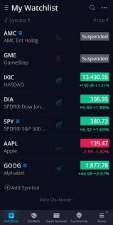 Once you fund your account, just open the page for the stock you want to trade and hit the big blue trade button at the bottom to enter a number of shares. Gme Amc Both Currently Suspended On Here As Well Webull