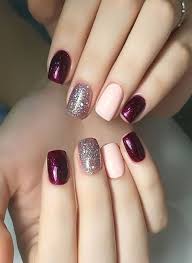 Best Winter Nails Trend 2019 2020 Gel Manicure Designs Maroon Nail Designs Maroon Nails