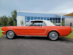 Image result for Poppy Red 1965 Mustang