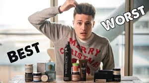 Go for lightweight products (like hair putties or mousses) that give a matte finish to your hair. Mens Hairstyling Into 2018 Best And Worst Hair Products Blumaan 2018 Youtube