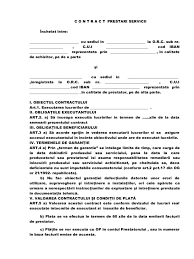 Fiscalitatea.ro » contract prestari servicii. Contract Prestari Servicii Model Simplu